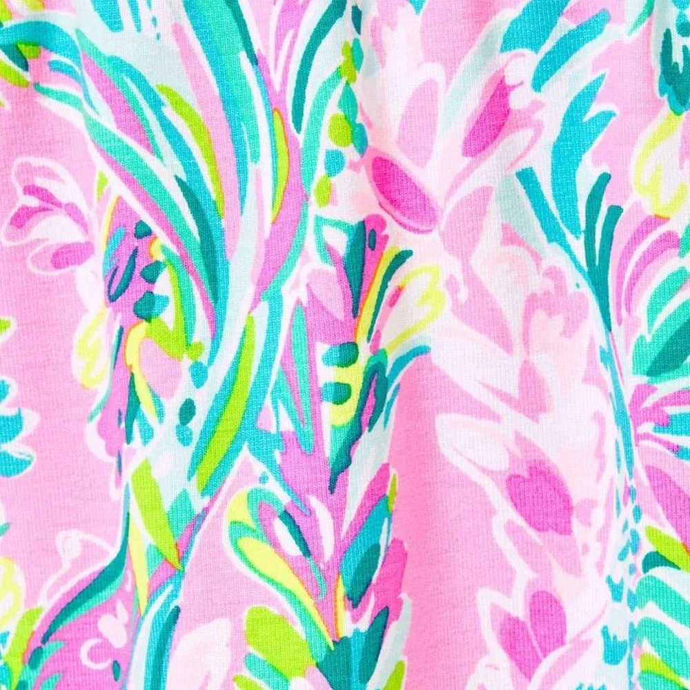Lilly Pulitzer | NWOT ✨ "Unicorn of the Sea" Lana Skort Romper 🐚 - Picture 6 of 7